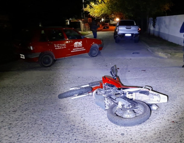 Dos heridos en un accidente en Valle Hermoso