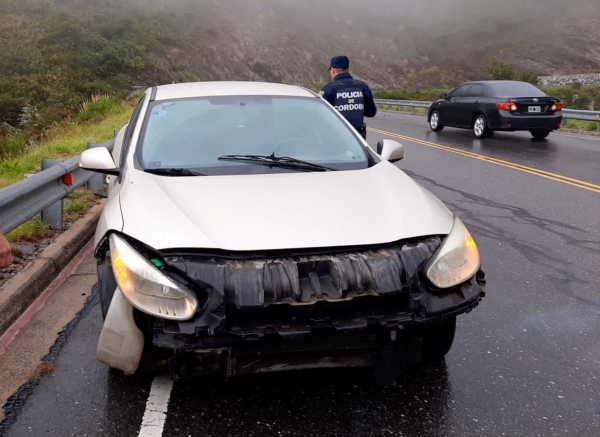 Camino del Cuadrado: dos accidentes en el lapso de una hora