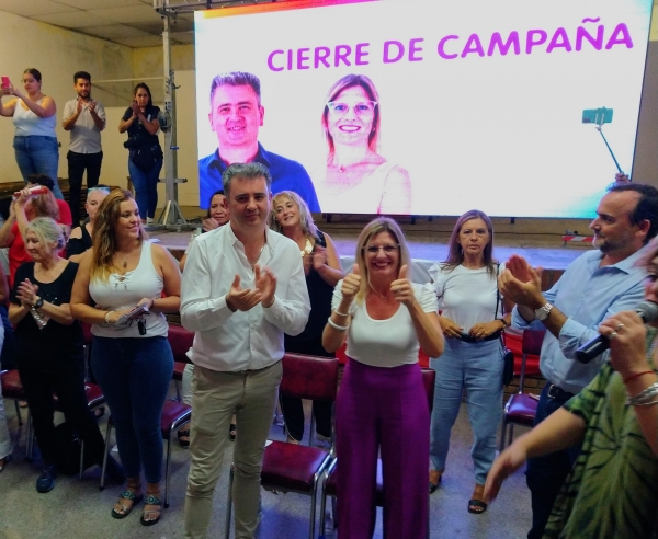 Dieminger en el cierre de campa&ntilde;a: "La elecci&oacute;n del domingo va a dar que hablar a nivel provincial y nacional"