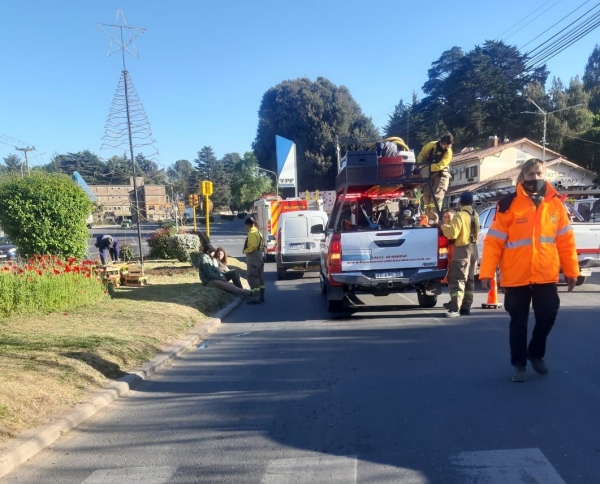 Accidente de tr&aacute;nsito en Villa Giardino