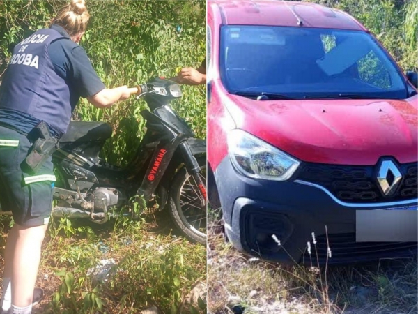 La Falda: recuperaron una camioneta y una moto robadas de un hotel