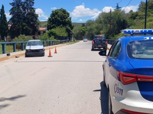 Accidente en La Falda: un joven result&oacute; herido tras perder el control de su auto