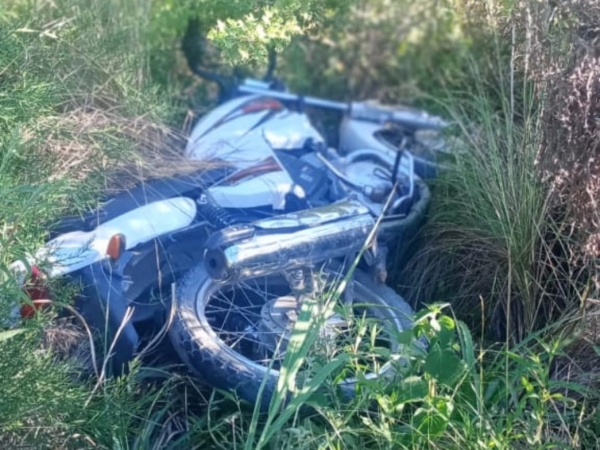 Recuperaron una moto robada y detuvieron a un sujeto en Villa Giardino
