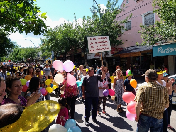 D&iacute;a de las Personas con Discapacidad: La Falda march&oacute; para decir "No a la exclusi&oacute;n"