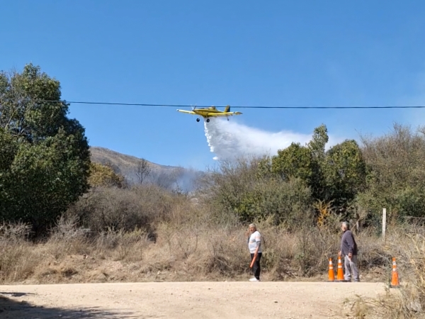 Declararon los responsables del incendio en La Falda: un asado gener&oacute; todo