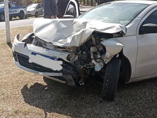 Dos heridos en un accidente en La Cumbre