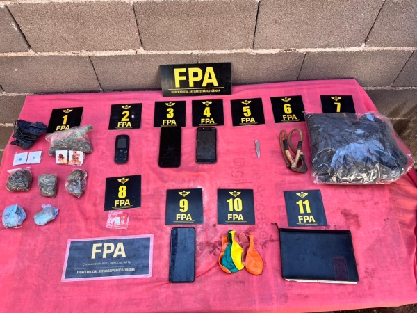 Lanzaban droga con gomeras a la c&aacute;rcel de Cruz Del Eje: dos detenidos