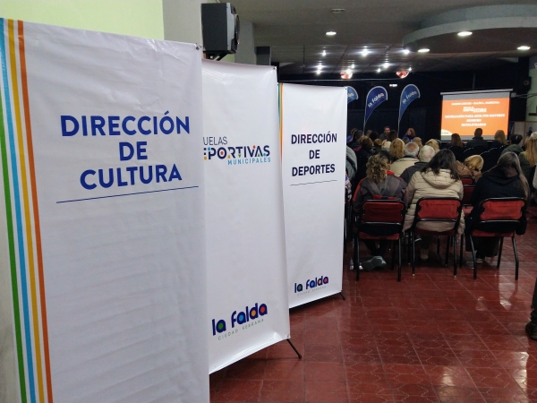 Presentaron en La Falda los 92 Talleres Culturales y Escuelas Deportivas