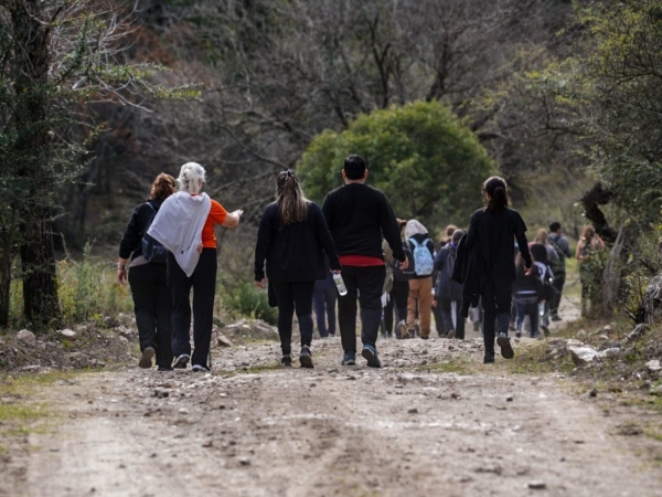 Con gran convocatoria comenz&oacute; el Mes del Senderismo en Valle Hermoso