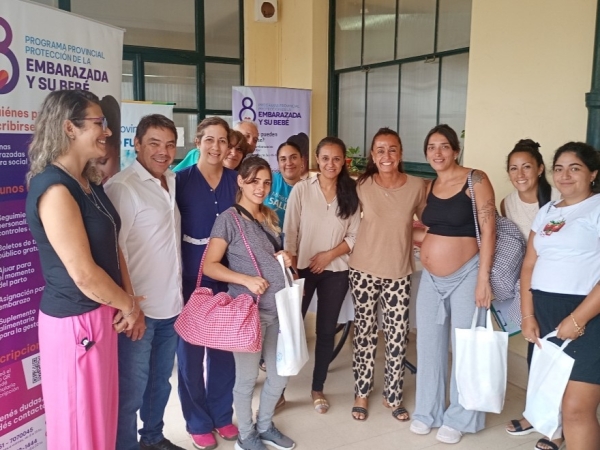 El programa de Protección de la Embarazada y su Bebé llegó al Hospital Domingo Funes
