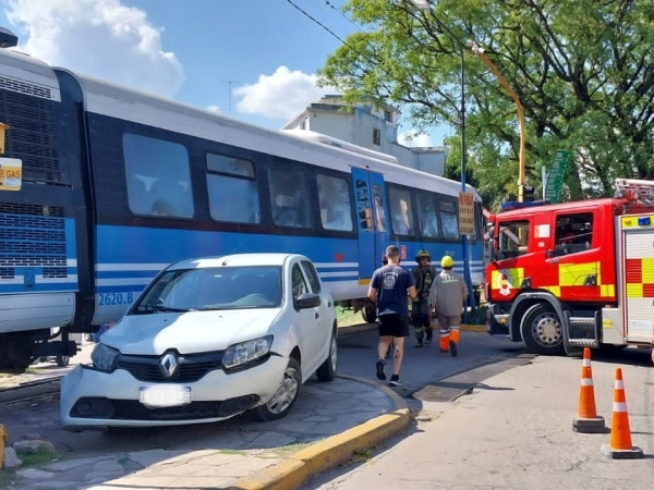 Accidente con el Tren de las Sierras en La Falda