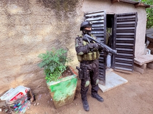 Allanamiento con secuestro de estupefacientes en una vivienda de La Falda