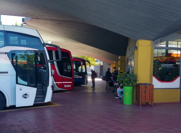 Terminal de La Falda (imagen de archivo)