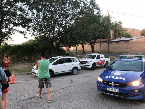 Menor herido tras un accidente en La Falda