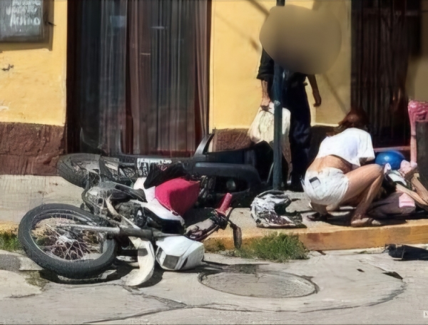 Motociclistas heridos en dos accidentes ocurridos en La Falda