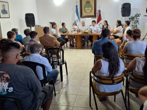 Apertura de Sesiones en Huerta Grande: Corazza anunció una obra de adoquinado y la compra de una motoniveladora