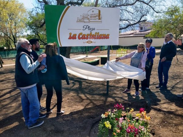 Valle Hermoso cuenta con una nueva plaza