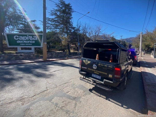 La FPA desplegó operativos en Capilla del Monte y Cruz del Eje