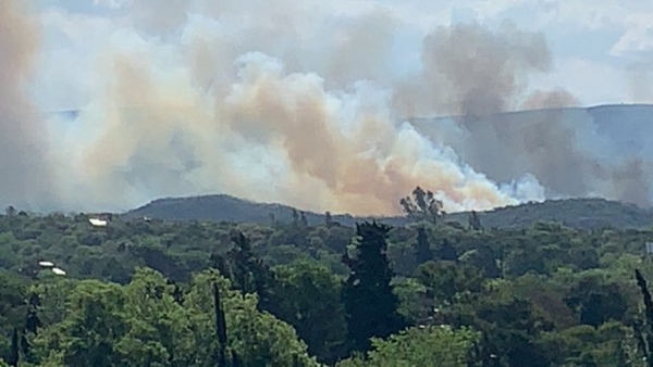 Incendios en C&oacute;rdoba: siguen activos Tala Ca&ntilde;ada y Los C&oacute;ndores