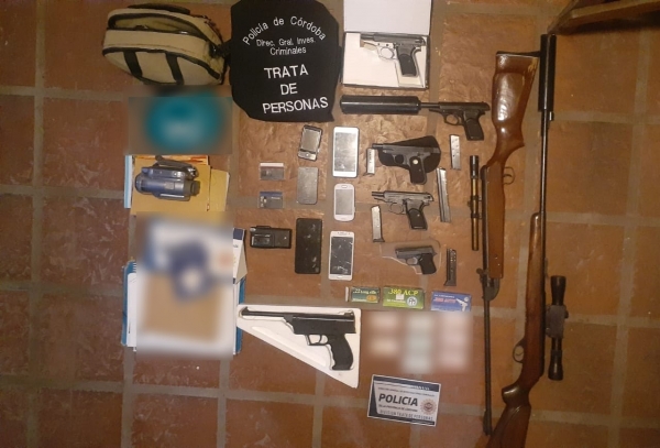 Capilla del Monte: allanamiento y un detenido por trata de personas