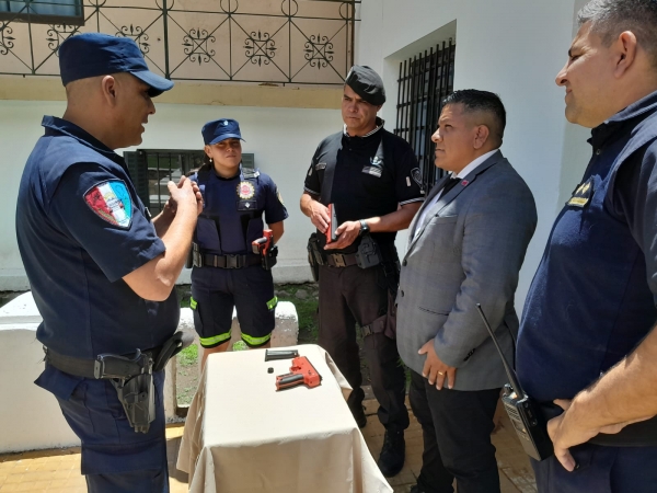 La Polic&iacute;a de Punilla ya cuenta con armas no letales