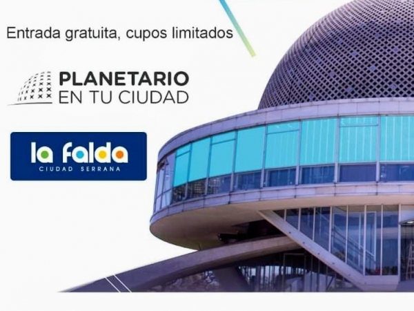 El Planetario Itinerante llega a La Falda