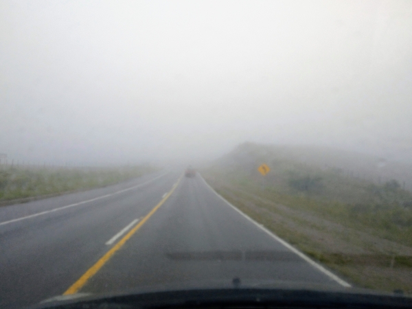 Cortan el Camino del Cuadrado por presencia de niebla