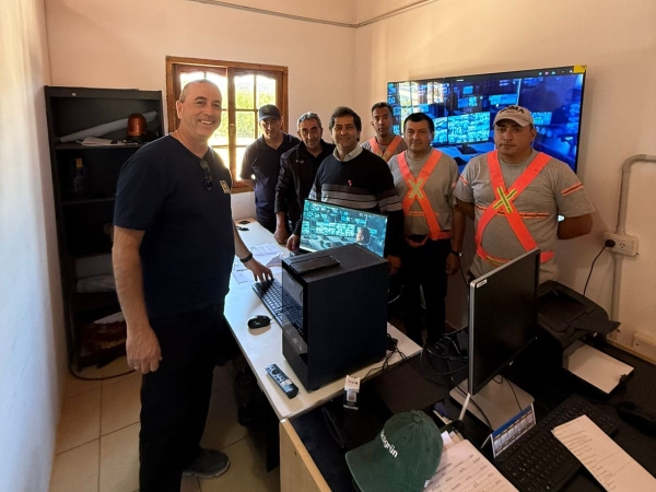 Seguridad en Valle Hermoso: se avanza en la instalación del Centro de Monitoreo