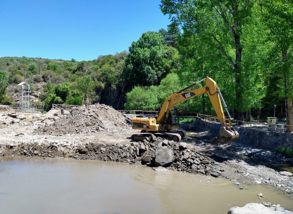 Avanzan las obras de refuncionalizaci&oacute;n en el complejo 7 Cascadas