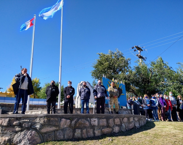 Acto en La Falda a 40 a&ntilde;os de la Guerra de Malvinas