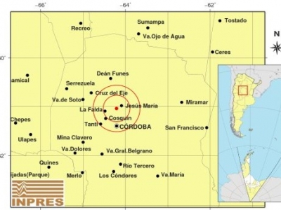 Tembló todo: un fuerte sismo pudo sentirse en Punilla