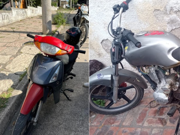 La Falda y Valle Hermoso: recuperaron varias motos robadas y hay dos detenidos