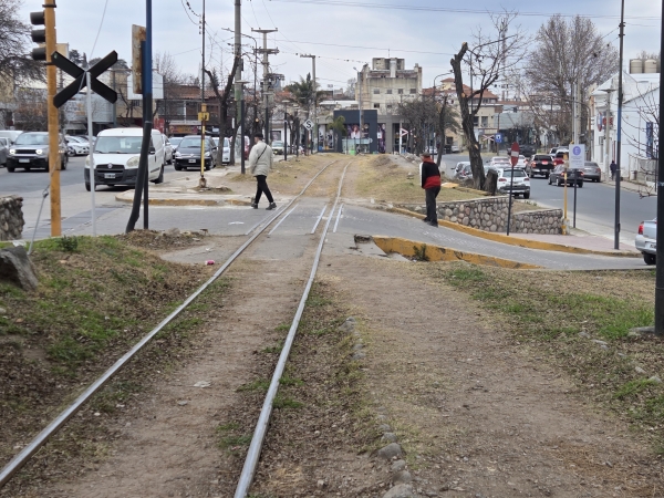 Una mujer fue embestida por el Tren de las Sierras en La Falda