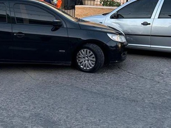 Mujer herida tras un accidente de tr&aacute;nsito en La Falda