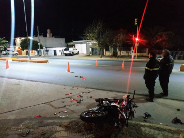 Motociclista fallecida en un accidente en Cosqu&iacute;n