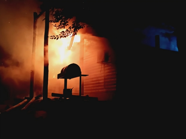 Incendio de una caba&ntilde;a en Villa Giardino dej&oacute; importantes da&ntilde;os