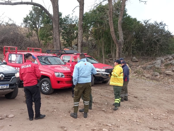 B&uacute;squeda de Federico Bono: realizan rastrillaje al oeste de Huerta Grande y Villa Giardino