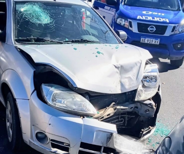 Una persona result&oacute; herida tras un accidente de tr&aacute;nsito en La Falda