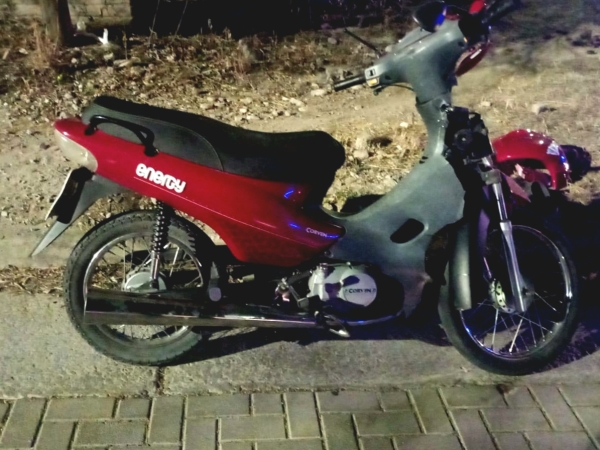 Motociclista herido tras un accidente en La Falda