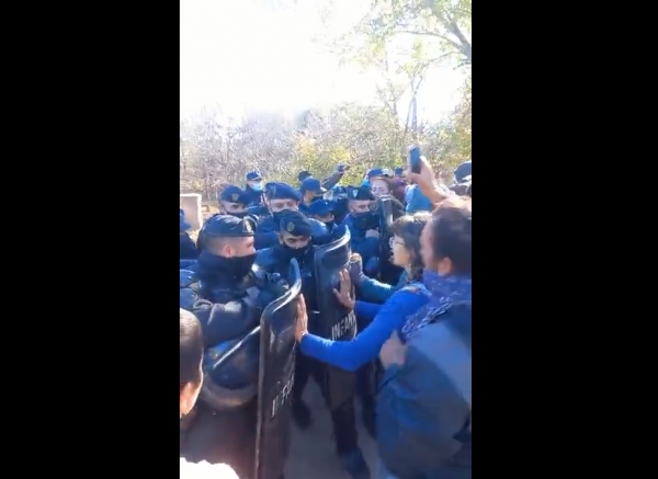 Foto: captura video Instagram @asamblea.a.cosquin