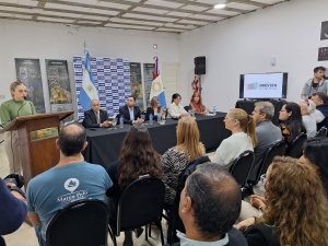 Presentaron el Concurso Público para la creación de la bandera de La Falda