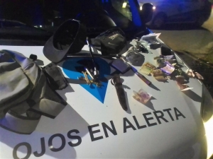 Recuperan moto robada en La Falda: dos detenidos