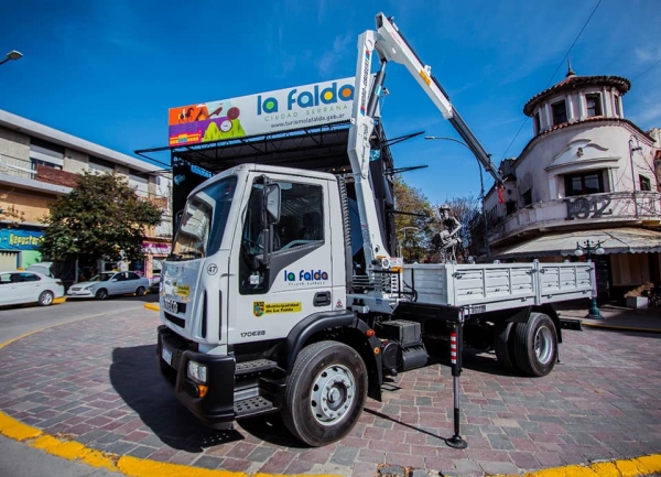 La Falda: se suma un nuevo cami&oacute;n a la flota municipal