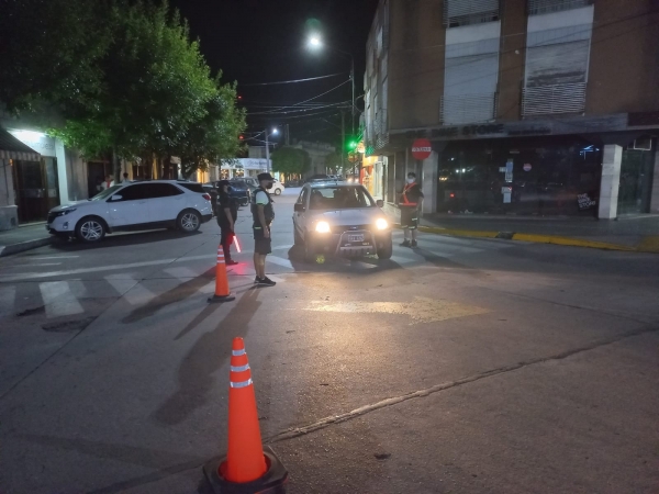 Realizan controles nocturnos en La Cumbre