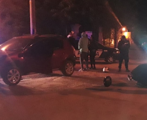 Una joven herida tras un accidente de tr&aacute;nsito en Capilla del Monte