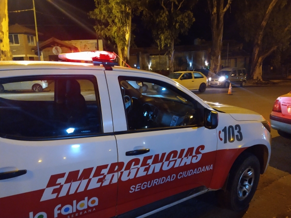 Control nocturno en La Falda: el fin de semana largo hubo varias infracciones y un accidente