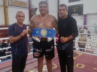 &quot;Chiquito&quot; Bracamonte ganó en San Luis y es nuevamente campeón argentino de los pesos pesados