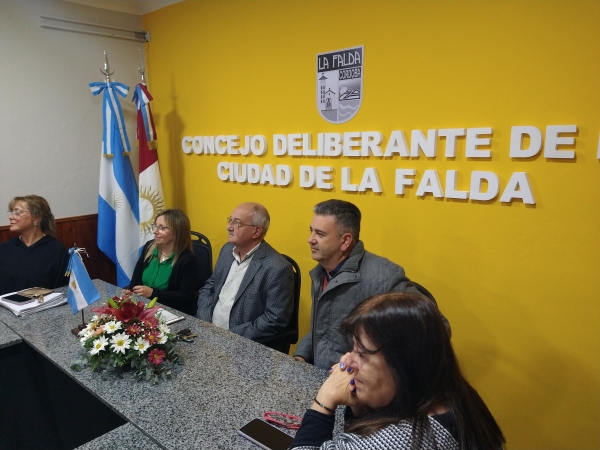 La Falda: qued&oacute; inaugurada la nueva sala de sesiones del Concejo Deliberante
