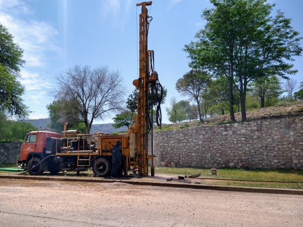 Huerta Grande: se inici&oacute; una nueva perforaci&oacute;n para mejorar la provisi&oacute;n de agua