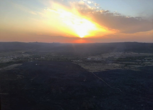 Incendios en C&oacute;rdoba: contuvieron los focos pero hay riesgo de reinicio